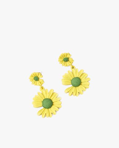  CECI - Khuyên tai nữ dáng thả hình hoa cúc 