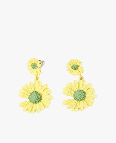  CECI - Khuyên tai nữ dáng thả hình hoa cúc 