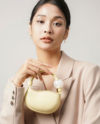  CECI - Túi xách nữ hình bán nguyệt thời trang 