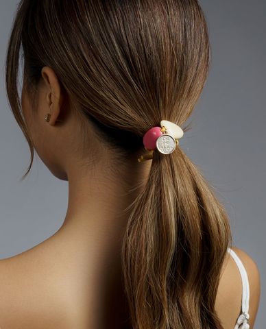  CECI - Dây thun cột tóc nữ phối đá nhiều màu 