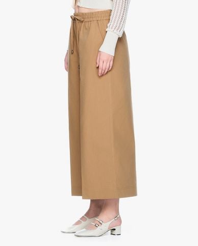  GIGI - Quần nữ ống rộng lưng thun dây rút hiện đại 