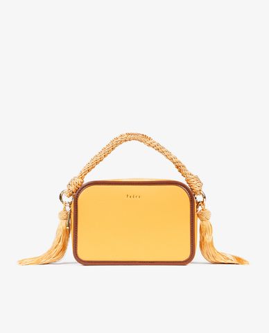  PEDRO - Túi đeo vai hình hộp dây tua rua Rope Tassel 