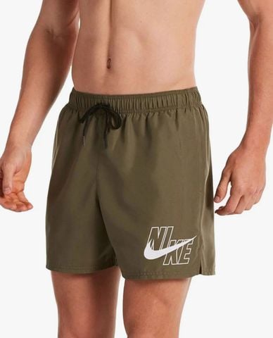  NIKE SWIM - Quần bơi nam lưng thun dây rút Logo 5" Volley 