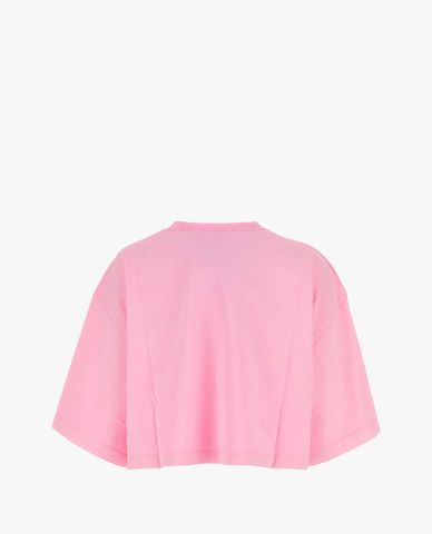  DSQUARED2 - Áo croptop nữ tay ngắn phối logo 