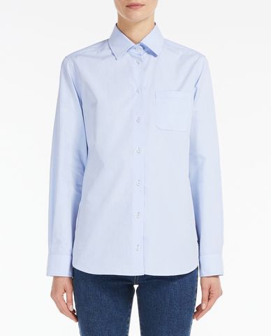  WEEKEND MAX MARA - Áo sơ mi nữ tay dài Cotton Poplin 