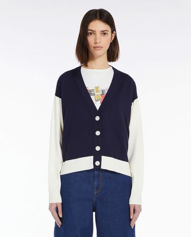  WEEKEND MAX MARA - Áo khoác cardigan nữ cổ V tay dài Ulivo 