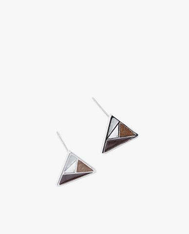  CECI - Khuyên tai nữ chốt xỏ hình tam giác thời trang 