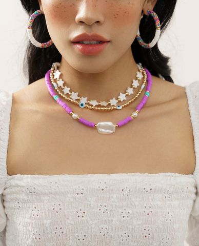  CECI - Khuyên tai nữ khoen tròn lớn thời trang 