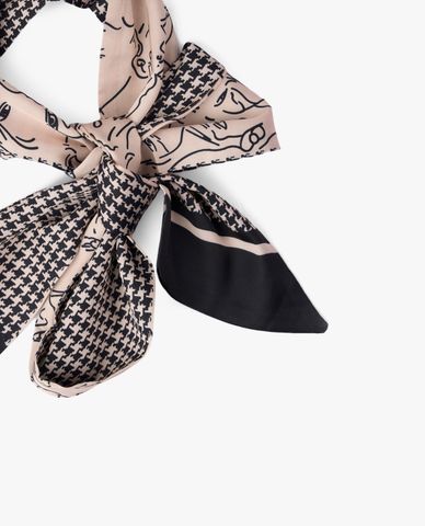  CECI - Khăn choàng nữ dáng dài in hoa văn trẻ trung 