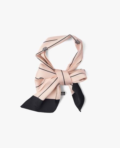  CECI - Khăn choàng nữ dáng dài kẻ sọc trẻ trung 