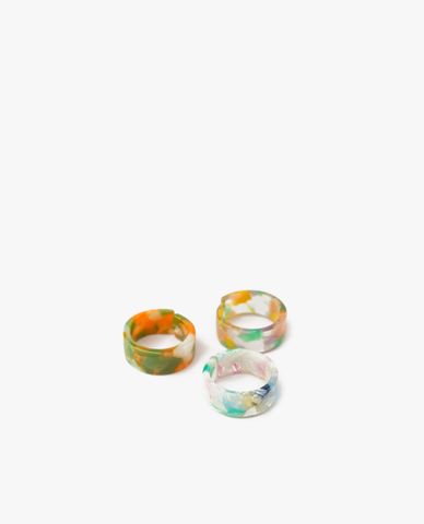  CECI - Set 3 nhẫn nữ bản to hiện đại 