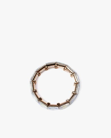  CECI - Vòng đeo tay nữ bản vừa đính đá thời trang 