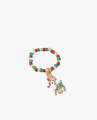  CECI - Set 4 nhẫn nữ chuỗi hạt nhiều màu trẻ trung 