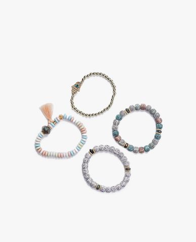  CECI - Set 4 vòng đeo tay nữ chuỗi hạt thời trang 