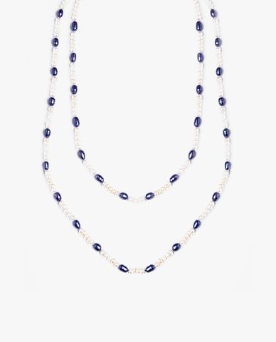  CECI - Dây chuyền nữ hai tầng dạng chuỗi hạt thời trang 