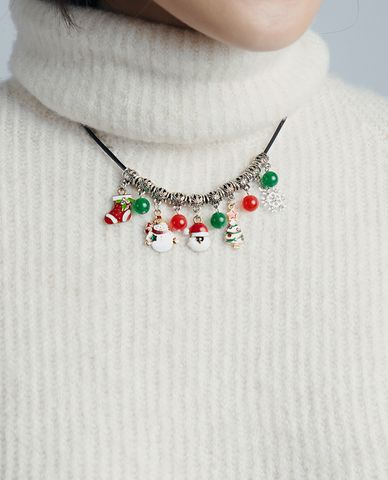  CECI - Dây chuyền nữ mảnh phong cách giáng sinh trẻ trung 
