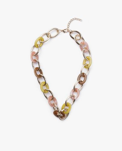  CECI - Vòng cổ nữ chuỗi xích bản to thời trang 