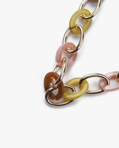  CECI - Vòng cổ nữ chuỗi xích bản to thời trang 