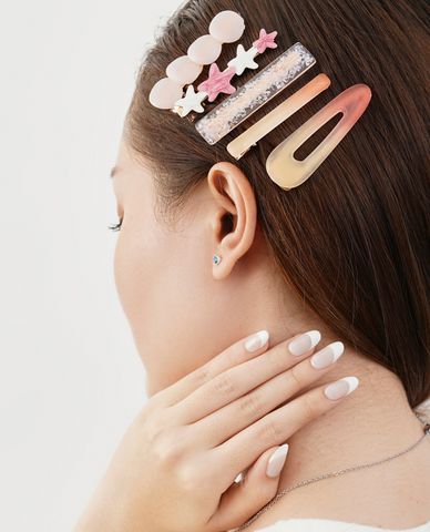  CECI - Set 8 kẹp tóc nữ dáng dài xinh xắn 