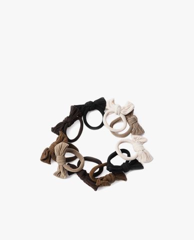  CECI - Set 10 dây thun buộc tóc nữ thắt nơ xinh xắn 