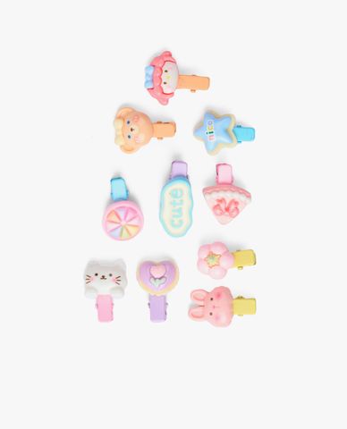  CECI - Set 10 kẹp tóc phối hình dễ thương 