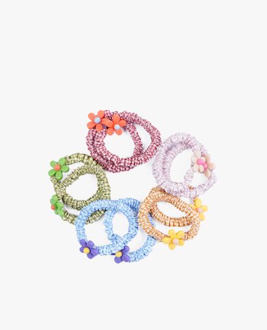  CECI - Dây buộc tóc đính hoa nhí trẻ trung 