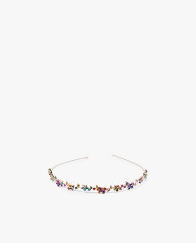  CECI - Băng đô cài tóc nữ bản nhỏ đính đá nhiều màu trẻ trung 