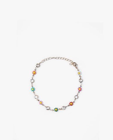  CECI - Lắc chân nữ hình bông hoa nhiều màu 