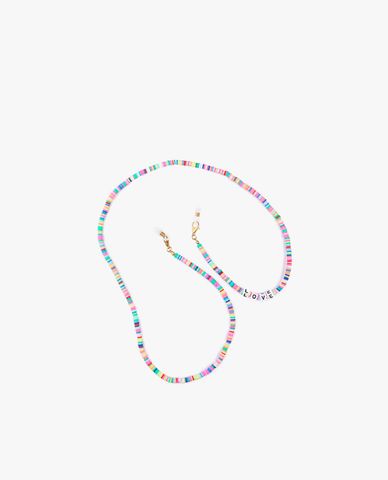  CECI - Dây đeo mắt kính chuỗi hạt phối chữ Love 