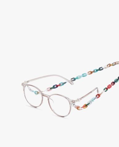  CECI - Dây đeo mắt kính nữ dạng chuỗi xích lớn sặc sỡ 