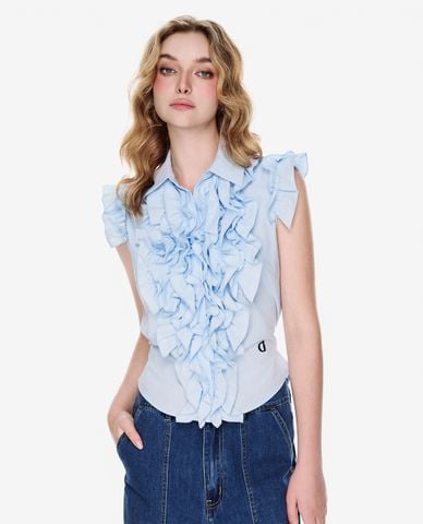  GIGI - Áo sát nách nữ phom croptop trẻ trung 