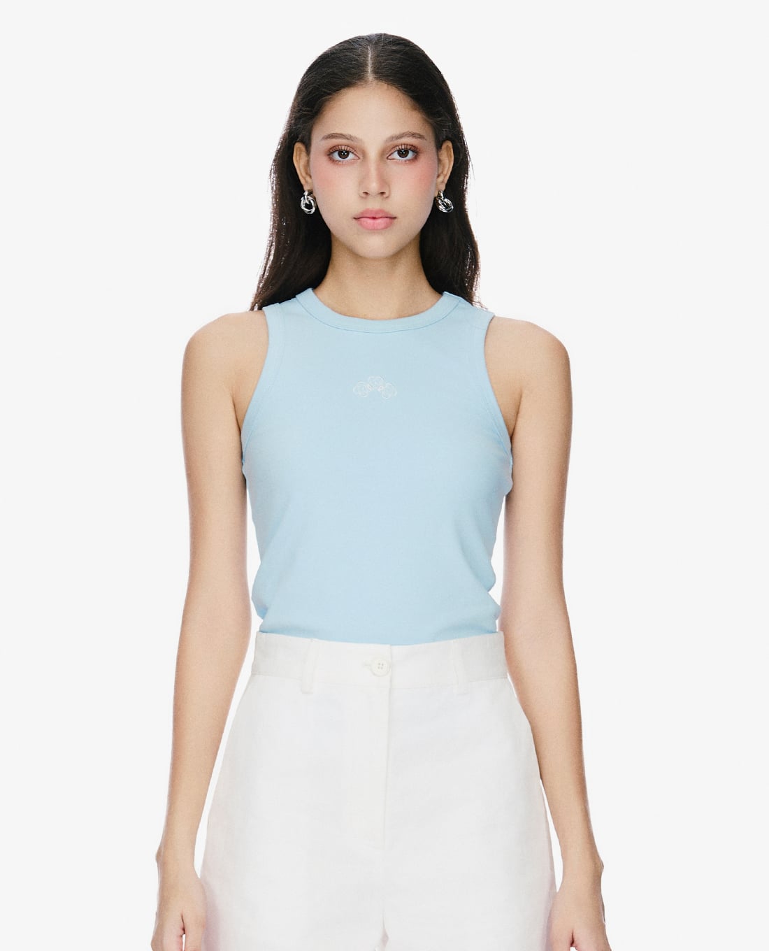 GIGI - Áo sát nách cổ tròn phom ôm năng động