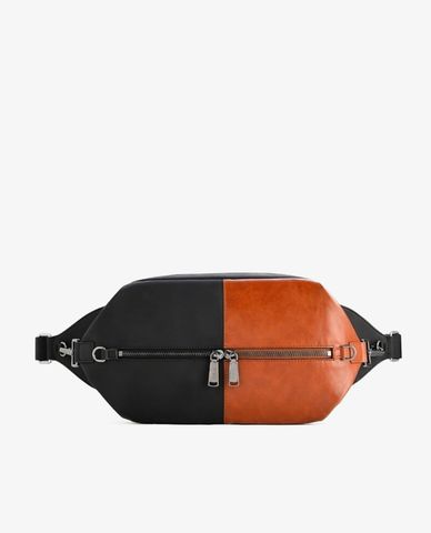  PEDRO - Túi bao tử nam Two toned Belt 