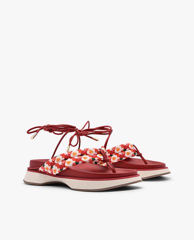  PEDRO - Giày sandals nữ đế cao nữ xỏ ngón Strappy 