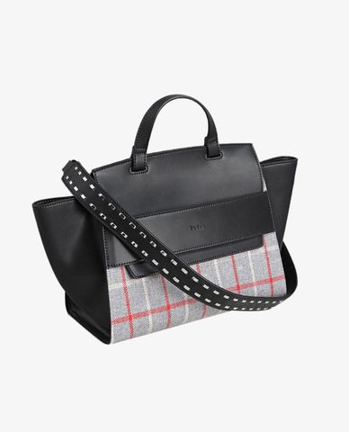  PEDRO - Túi xách tay hình thang nắp gập 