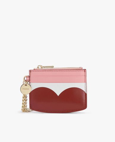  PEDRO - Ví đựng name card nữ Leather With Printed Heart 