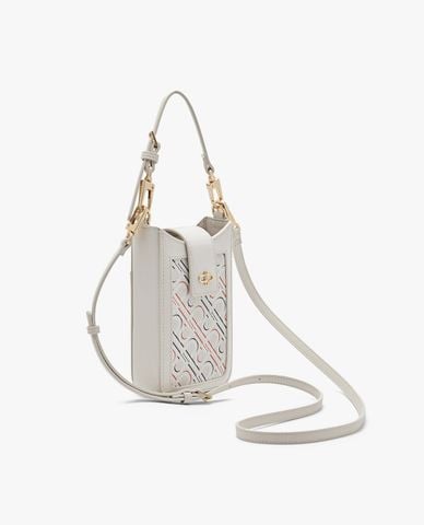  PEDRO - Ví nữ dáng dài chữ nhật phối dây đeo Icon Leather Phone Pouch 