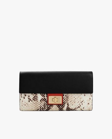  PEDRO - Ví nữ chữ nhật Leather On Chain 