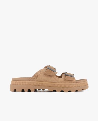  PALLADIUM - Dép unisex quai ngang Dunelie Riviera Suede 