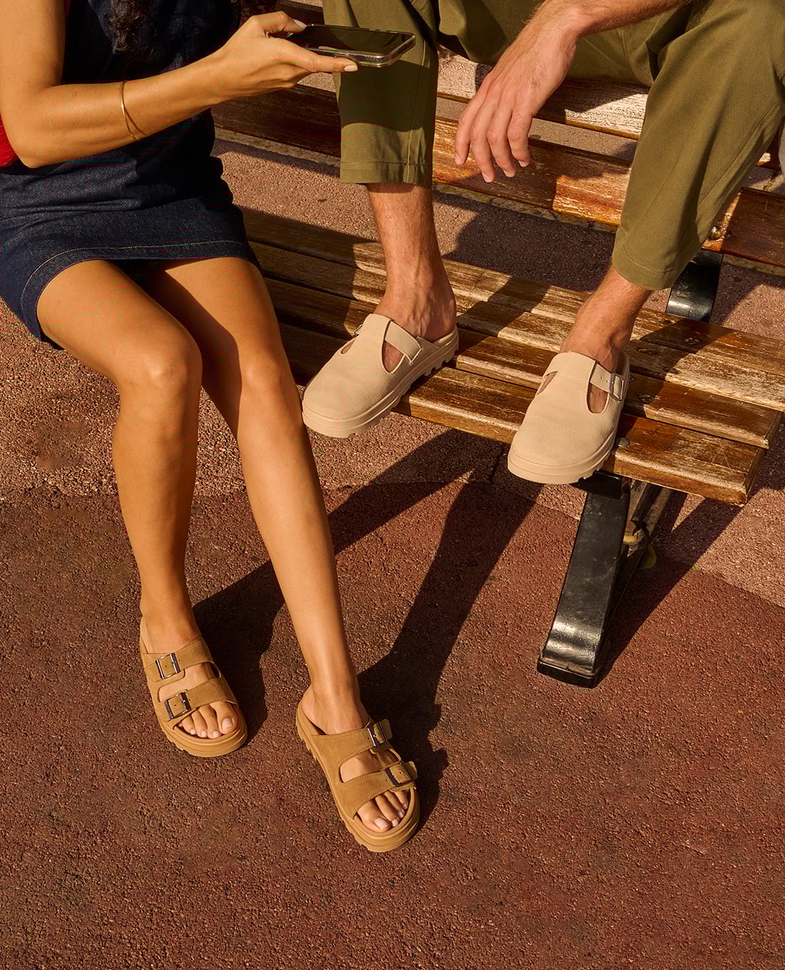 PALLADIUM - Dép unisex quai ngang Dunelie Riviera Suede