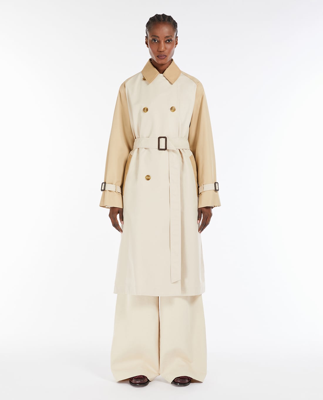 WEEKEND MAX MARA - Áo khoác măng tô nữ dáng dài Canasta