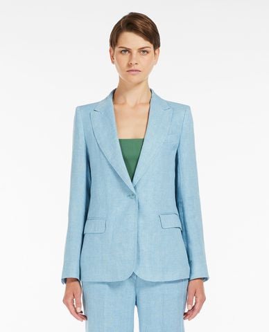  WEEKEND MAX MARA - Áo khoác blazer phối túi nắp gập Nalut 