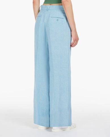  WEEKEND MAX MARA - Quần ống rộng xếp li Malizia 