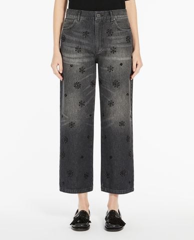  WEEKEND MAX MARA - Quần jeans nữ ống đứng Manetta 