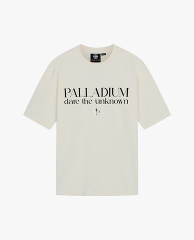  PALLADIUM - Áo thun unisex cổ tròn tay ngắn Logo 