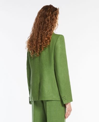  WEEKEND MAX MARA - Áo khoác blazer nữ cổ V tay dài Nalut 