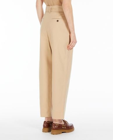  WEEKEND MAX MARA - Quần ống đứng phối thắt lưng Occhio 