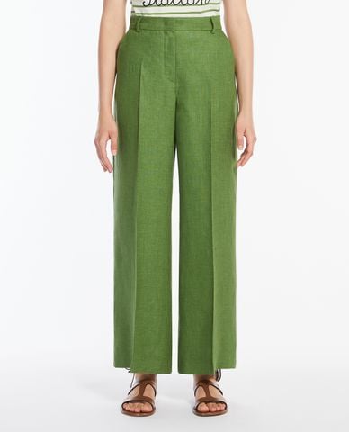  WEEKEND MAX MARA - Quần nữ ống rộng lưng cao Malizia 