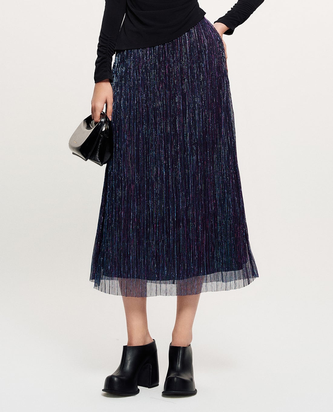 GIGI - Chân váy midi thời trang Elastic