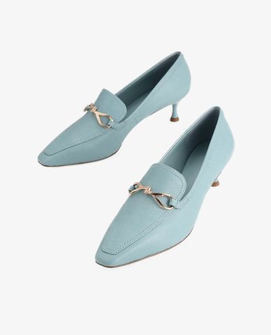  PEDRO - Giày cao gót Lizard Effect Gold 